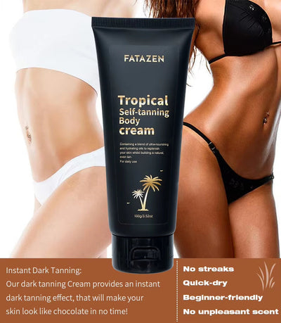 3Hrs Instant Dark Tanning Lotion Butter Body Care Sunscreen