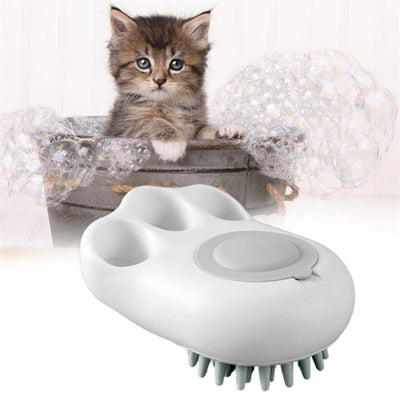 durable cat paw bath brush