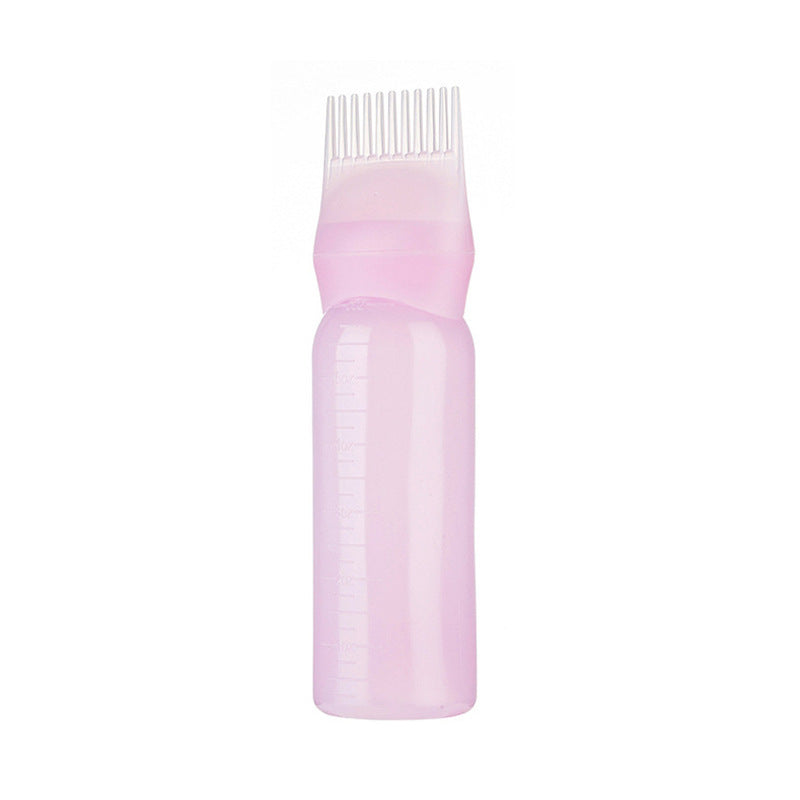 Hair Dye Applicator Comb Bottle – For Color Cream or Shampoo