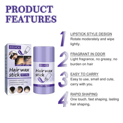 EELHOE Hair Wax Stick – Finishing & Styling for Broken Hair