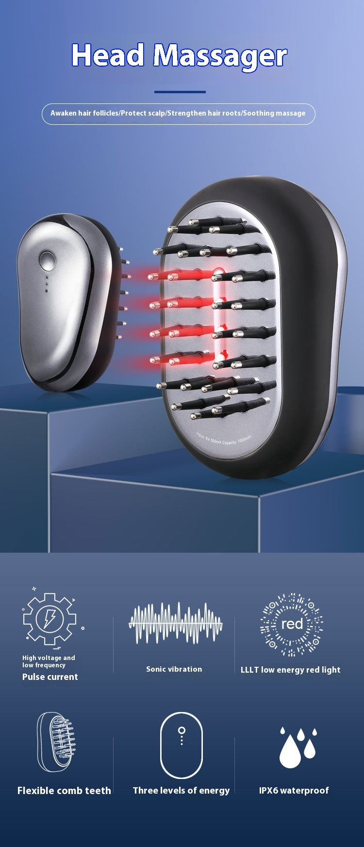 Red Light Scalp Care Device