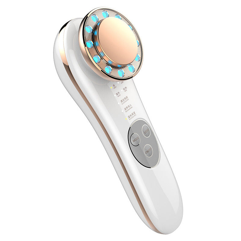 7-in-1 Facial Massager – Galvanic & High-Frequency Skin Tightening Machine
