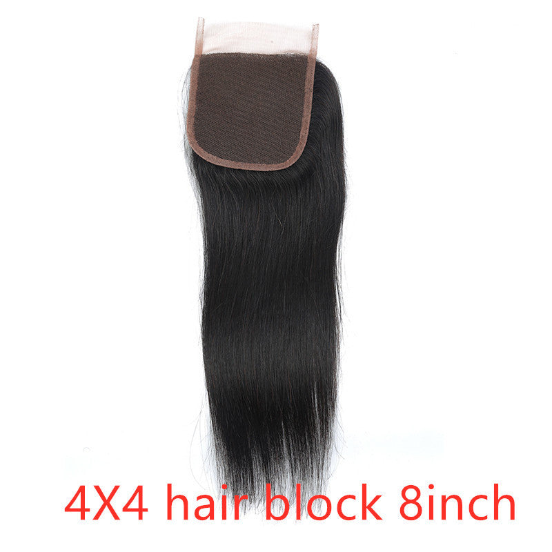 Straight Human Hair Extensions – Natural Color