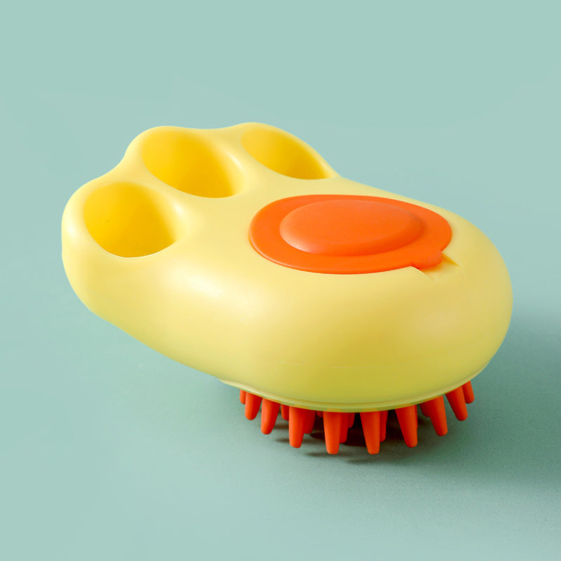 durable cat paw bath brush