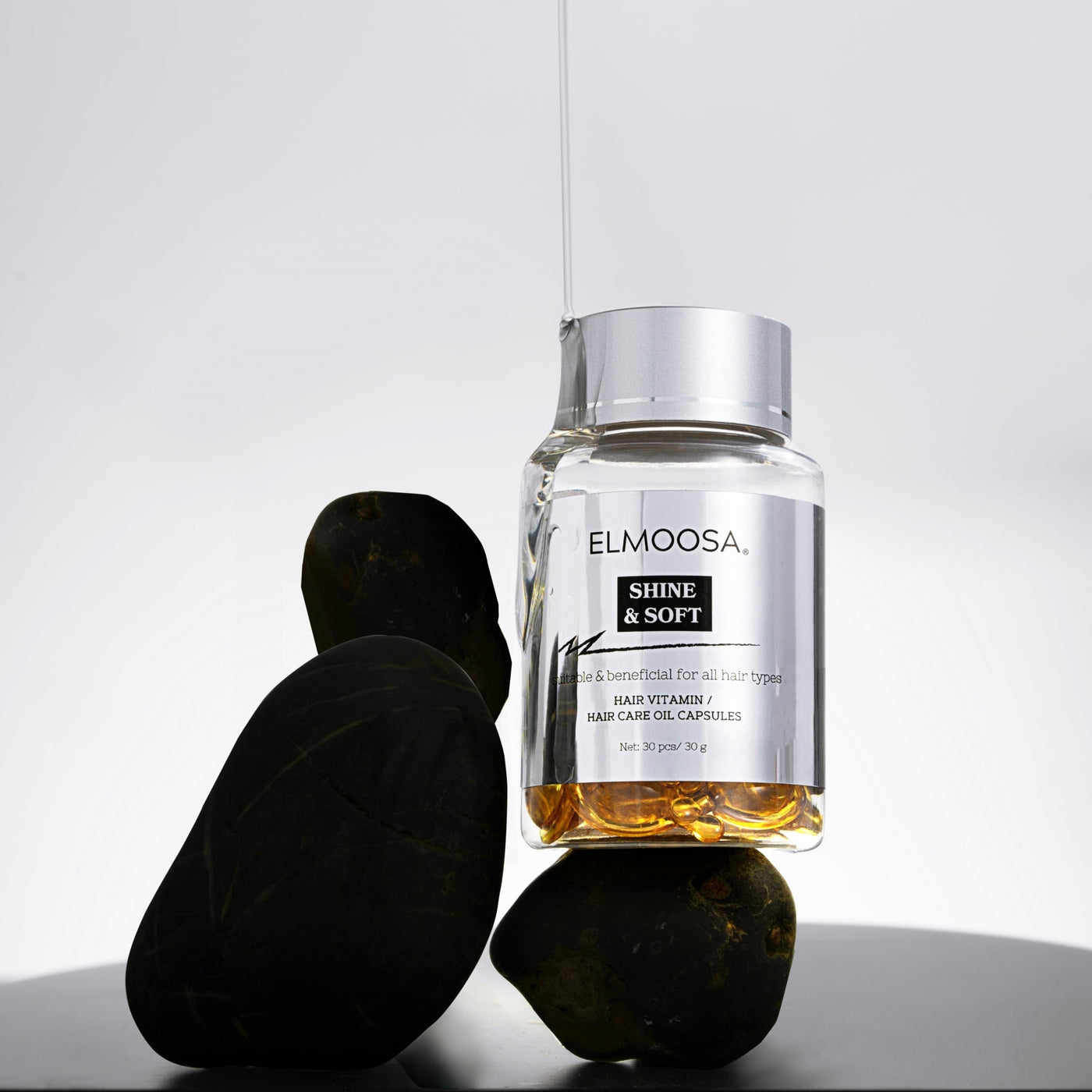 ELMOOSA Shine & Soft Hair Care Caviar Oil Capsules