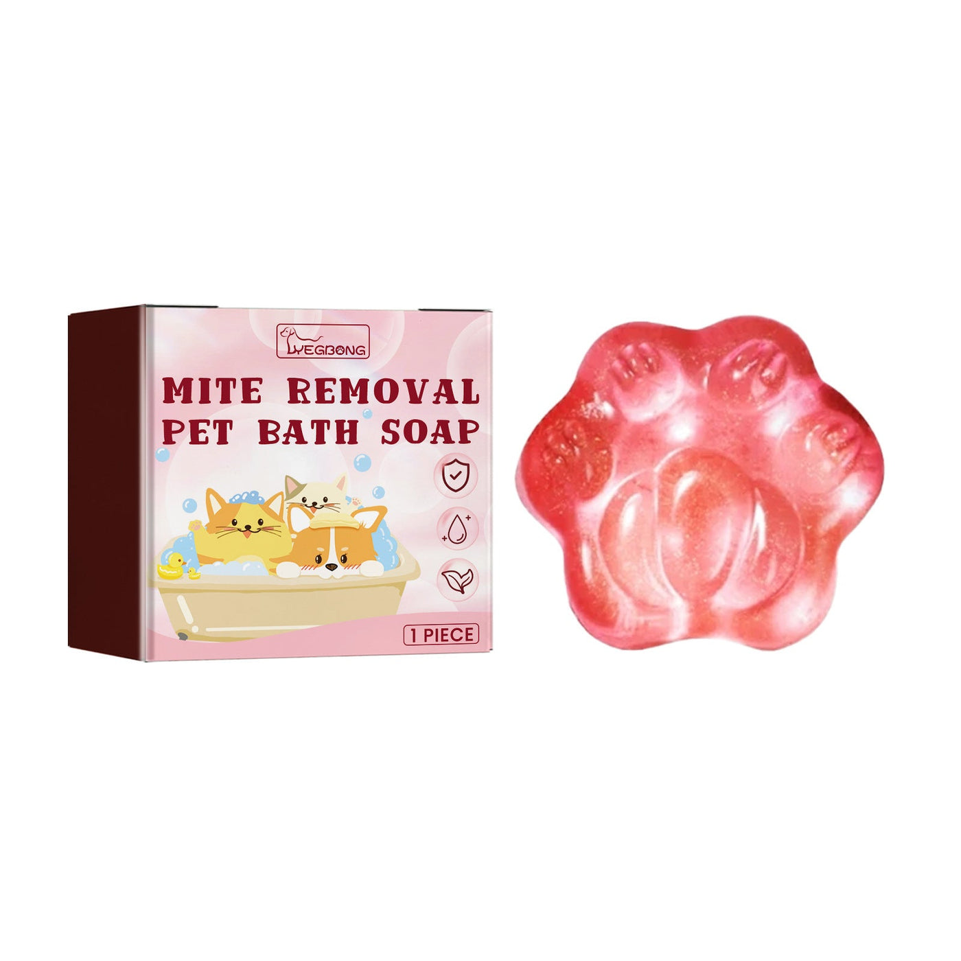 Pet Hair Anti-mite Cleaning Soap