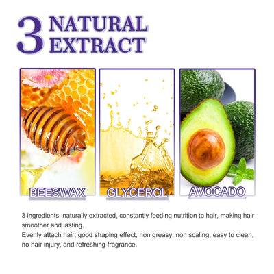 EELHOE Hair Wax Stick – Finishing & Styling for Broken Hair