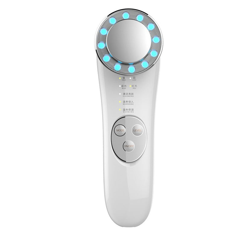 7-in-1 Facial Massager – Galvanic & High-Frequency Skin Tightening Machine