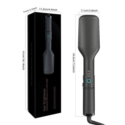 2-in-1 Hair Dryer & Straightener – Wet & Dry Use