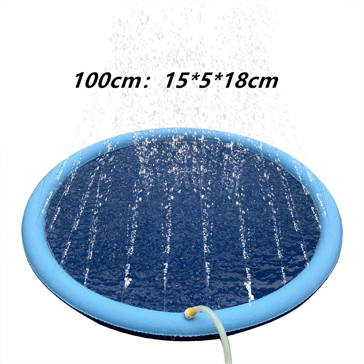 Non-Slip Splash Pad – Outdoor Water Play Mat for Kids & Dogs