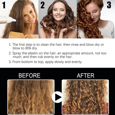 Hair Setting Spray - Volumizing  Moisturizing Styling Spray