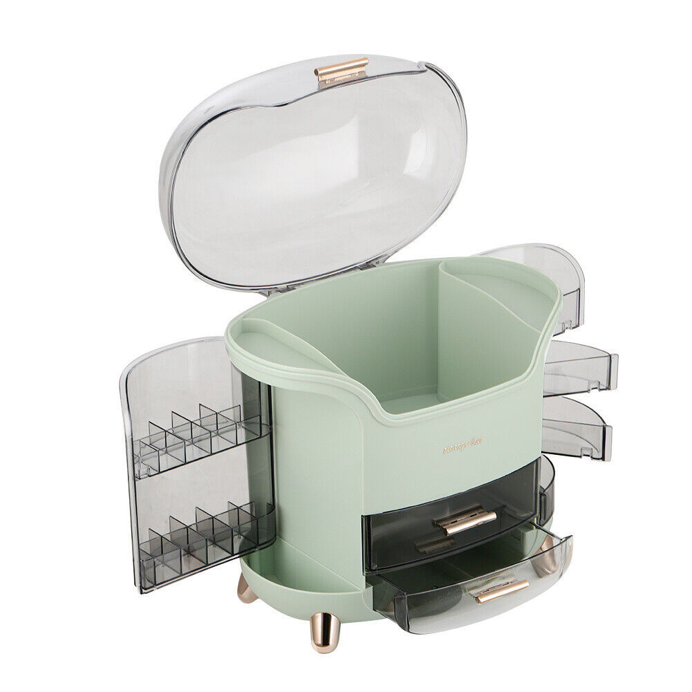 Large Cosmetic Skincare Organizer Box | Makeup Storage Case with Drawers