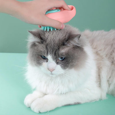 durable cat paw bath brush