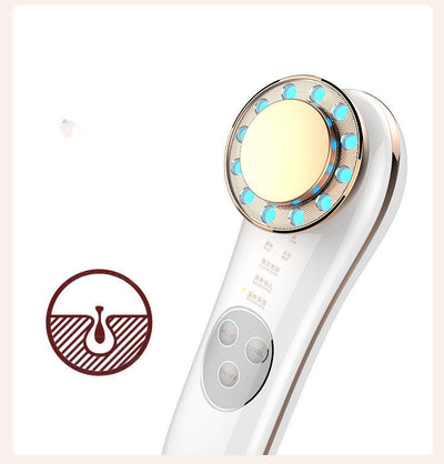 7-in-1 Facial Massager – Galvanic & High-Frequency Skin Tightening Machine