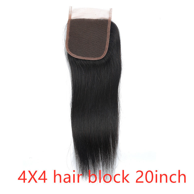 Straight Human Hair Extensions – Natural Color